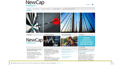 Desktop Screenshot of newcap.dk